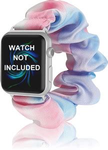 RS Collections 42mm Watch Bands, Scrunchie Strap Elastic Watch Band ...