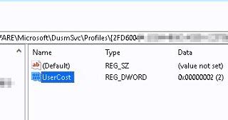 Image result for Metered Connection Registry