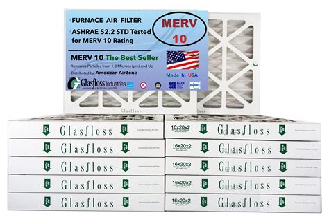 Merv Filter Rating Vs Ashrae