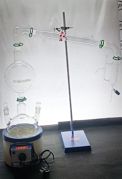 ISKO ® Borosilicate glass Steam Distillation apparatus complete set ...