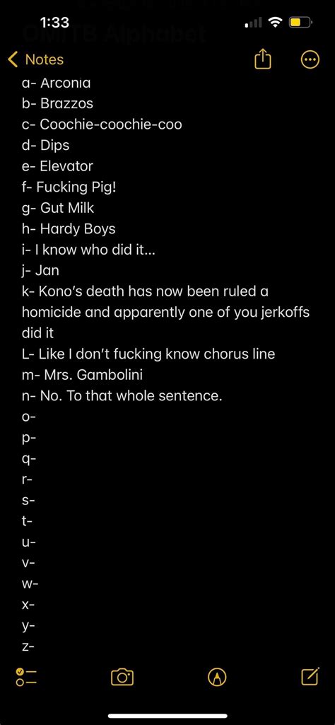 N stands for “No. To that whole sentence.” What does O stand for? : r/OnlyMurdersHulu