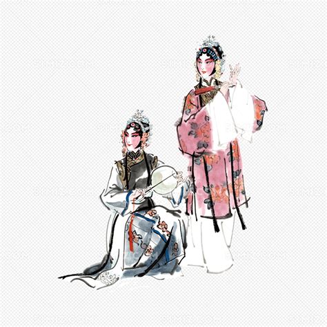 中国传统民间精美年画图片_年画_中国古风图片素材大全_古风家