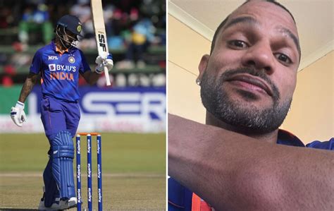 IND vs ZIM 2022: "Who wants ball love bite like this?" - Shikhar Dhawan ...