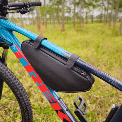 NAC Xplore Triangle Frame Bag (Black) – BUMSONTHESADDLE