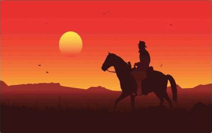 Red Dead Redemption RDR Game Wall Poster For Room With Gloss Lamination ...