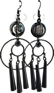Flipkart.com - Buy decocraft Earring with Beautiful Black Color ...