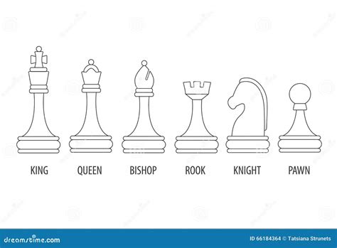 All the names of chess pieces - varcourt