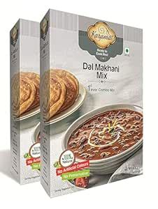 Karamat - Ready To Cook, Dal Makhani Mix Pack of 2 (400gm each, Veg ...