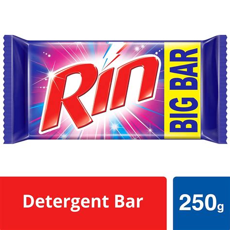 Rin Detergent Bar 250gm - Pack of 60: Amazon.in: Health & Personal Care