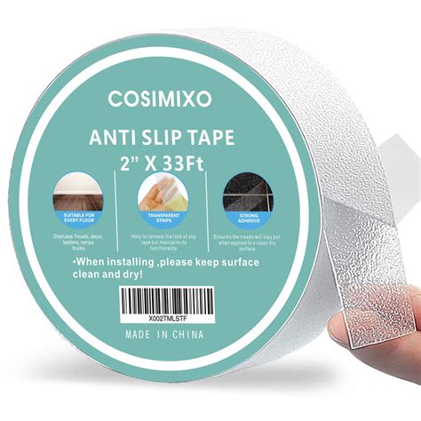 COSIMIXO 2 x 33Ft Clear Anti Slip Tape Waterprooft, India | Ubuy