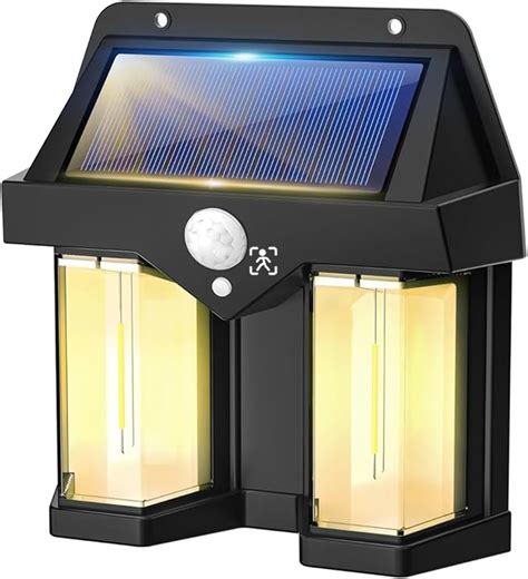 Acrylonitrile Butadiene Styrene Solar Light Pir Motion Sensor Wall Lamp ...