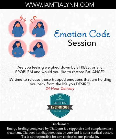 Image result for Emotion Code Session