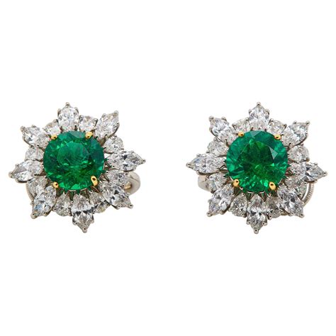Emerald Green Earrings