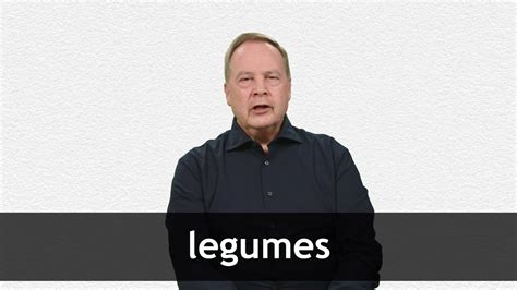 How to pronounce LEGUMES in American English - YouTube