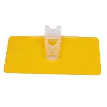 Alcoa Prime30cm x 13cm Orange Plastic Car Window Windshield Sun Shade ...