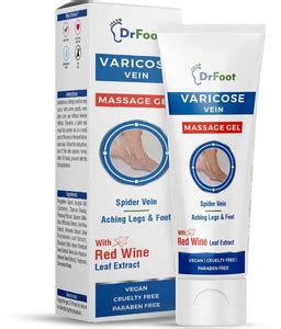 Dr Foot Varicose Vein Massage Gel Helps to Treat the Root Cause – 50gm ...