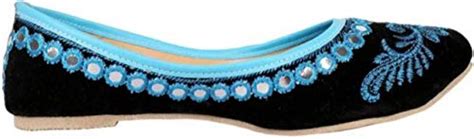 Bari Enterprises Handmade Ethnic Rajasthani Velvet Mojari Juti Belly ...