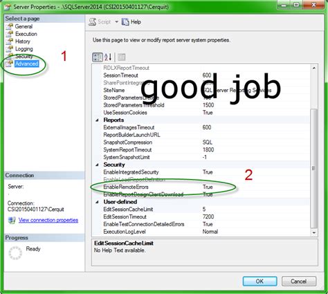 Image result for SQL Server Reporting Services Troubleshooting Error