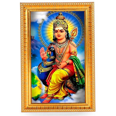 Temple One | 5 X 9 | Sparkle Matt Finish | White and Gold Photo Frame ...