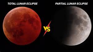 Total lunar eclipse vs partial lunar eclipse: What's the difference?