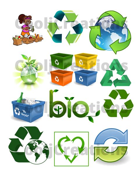 Recycle Symbol Clip Art