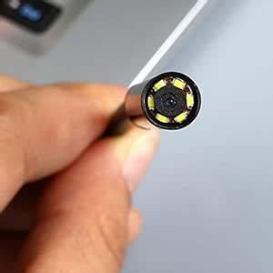 SLB® 1M 7MM IP67 Android Endoscope Inspection USB Borescope LED Tube ...