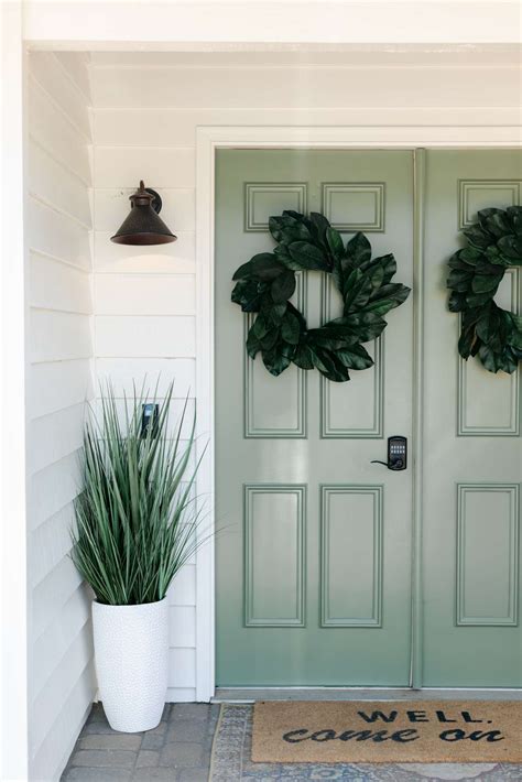 Best Sage Green Front Door at Stephanie Post blog