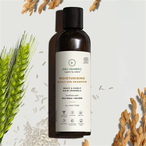 Moisturising Rice Water & Oat Milk Daily Shampoo - 200 ml | Hair ...