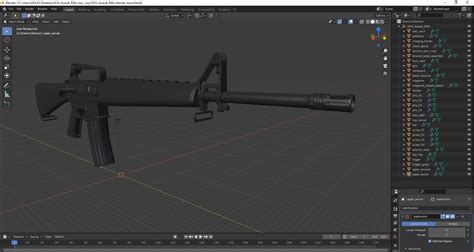 M16 Assault Rifle 3D | 3D Molier International