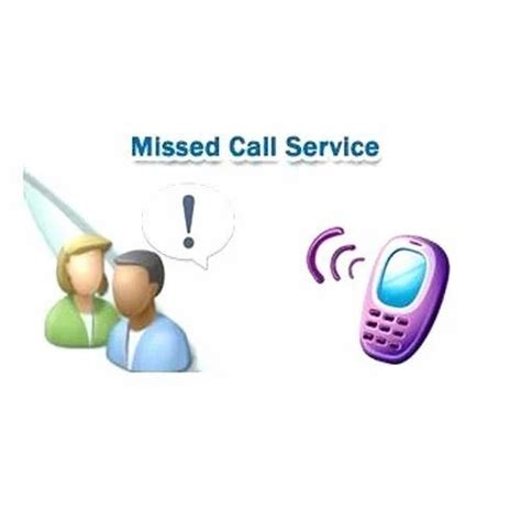 Call And Messaging Services - Missed Call Service Service Provider from ...