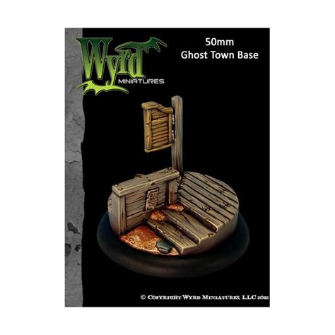 Wyrd Miniatures 50mm Ghost Town Bases Model Kit | Desertcart INDIA