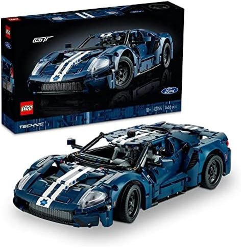 LEGO Technic 2022 Ford Gt 42154 Building Kit for Adults (1,466 Pieces ...