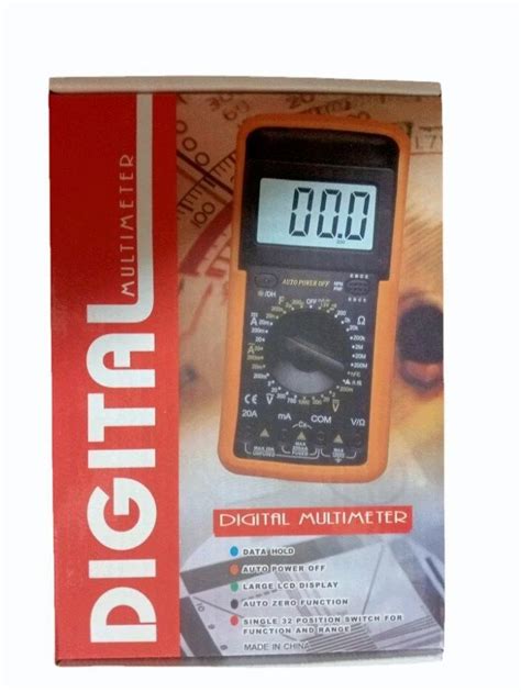 Image result for Digital Multimeter Labled