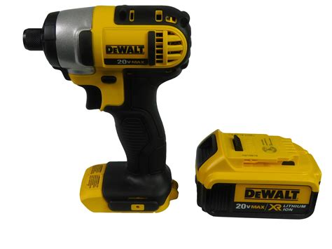 DeWalt DCF885 1/4" Cordless Impact Driver One DCB204 4.0AH battery ...