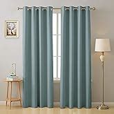 Buy Story@Home Blackout Door Curtains 7 Feet Set of 2 | Plain Printed ...