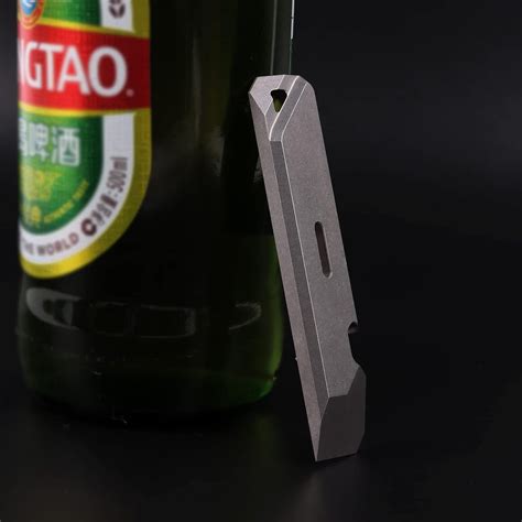 Hamans Portable Titanium EDC Pry Bar with Bottle Opener - India | Ubuy