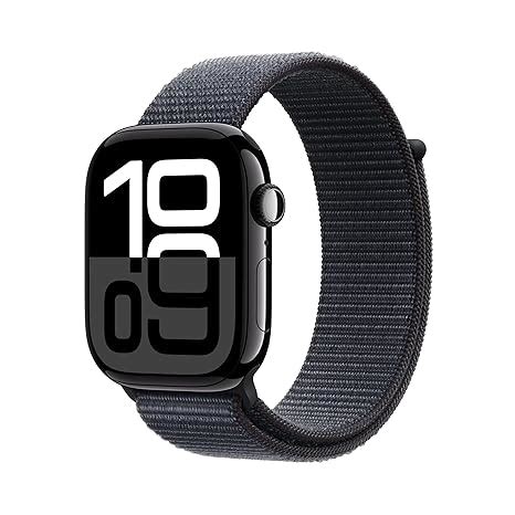 Apple Watch Series 10 [GPS + Cellular 46 mm] Smartwatch with Jet Black ...