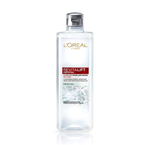L'Oréal Paris Purifying Micellar Water, Cleanses pores and Removes ...