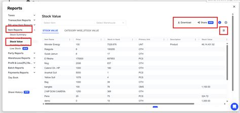 How to download Inventory Stock report? - Inventory - Swipe