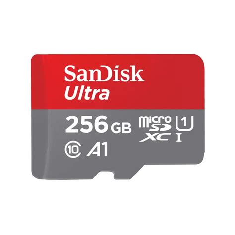 SanDisk Ultra 256GB microSDXC Memory Card UHS I - tpstech.in