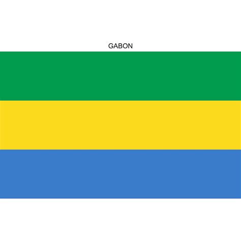 Gabon Flag - Awal Plastics Shop Catalogue