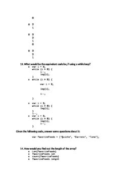 JavaScript Assessment 的图像结果
