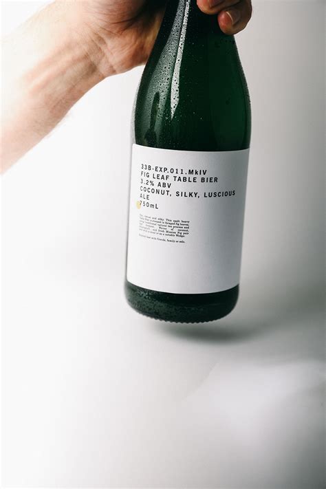 Fig Leaf Table Bier — 33 Acres Brewing Company