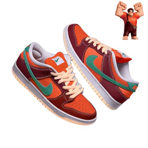 Wreck it Ralph - SB Dunk Low – KKix Custom Sneakers