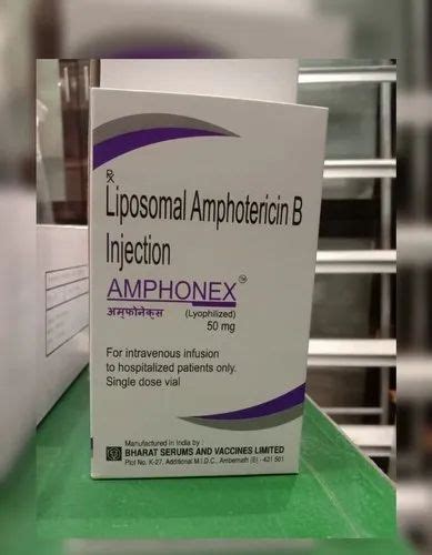 Antifungal Medicines - Liposomal Amphoterion B Injection 50 mg ...