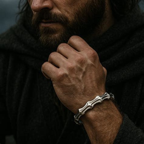 Buy Now Premium Steel Bracelets - GRIMSPINE - Pure Stainless Steel Open ...