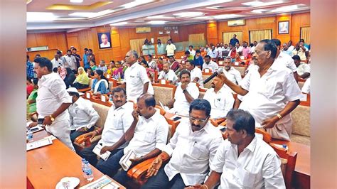 Councillors from all parties take Vellore Corporation to task