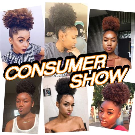 Buy Afro Puff Drawstring Ponytail Kinky Curly Bun Hair Synthetic Short ...