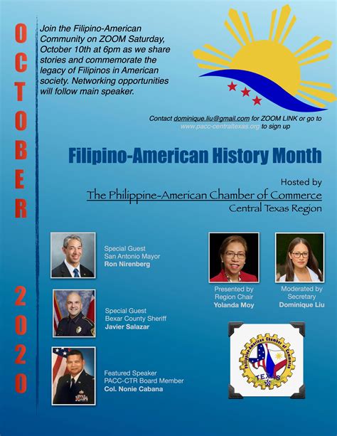 Filipino-American History Month-October — PACC-Greater San Antonio