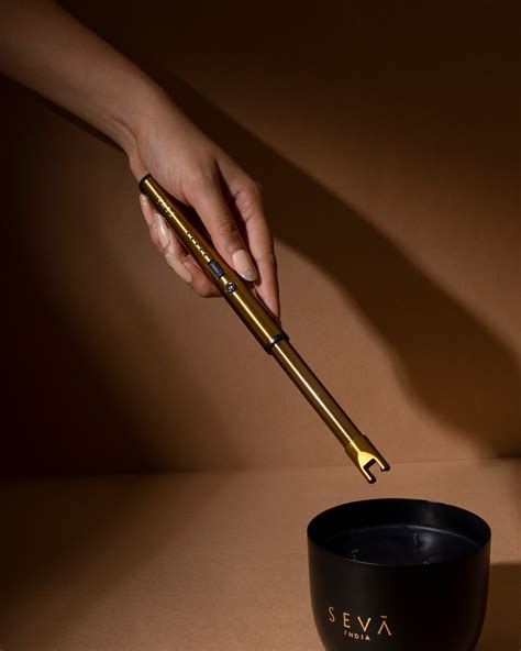 Premium Candle Lighter - Gold | Seva Home